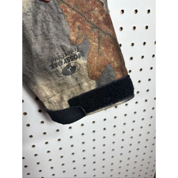 L.L Bean Mens Mossy Oak Camouflage Hunting jacket with removable soft shell flee - Picture 9 of 16